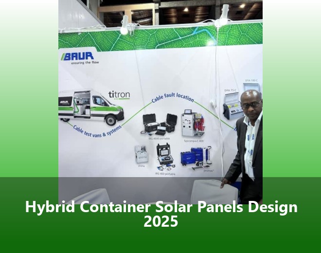 Hybrid Container Solar Panels Design 2025